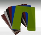 PLASTIC HORSESHOE SHIMS 3 INCH X 4 INCH from 1/32 inch up to 1 inch thick